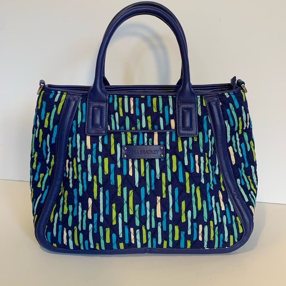 Vera Bradley Trapeze Katalina Satchel Convert Crossbody Bag